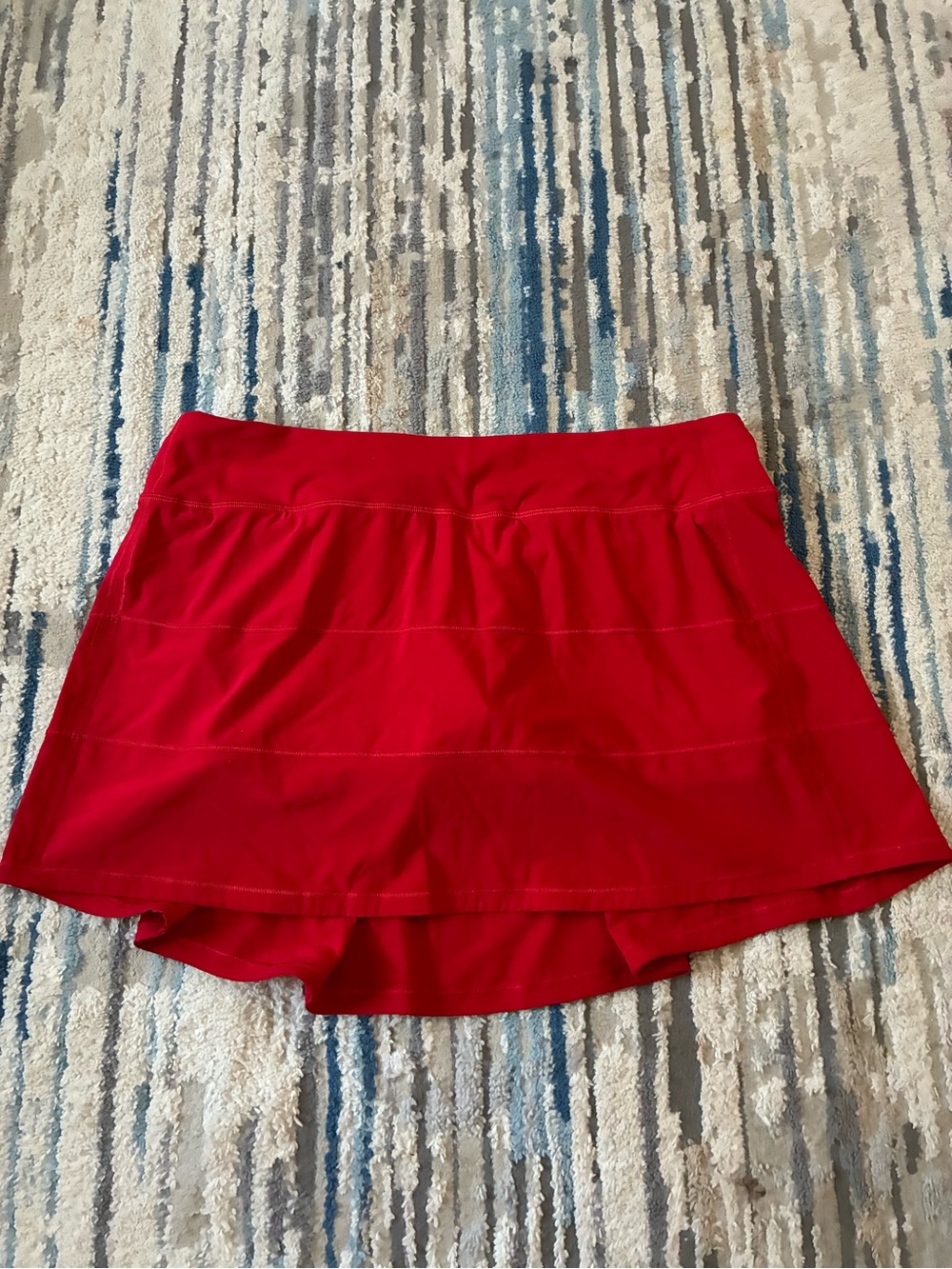 Lululemon Skort Womens 12 Red Gym & Running Tenis Casual - Picture 2 of 6